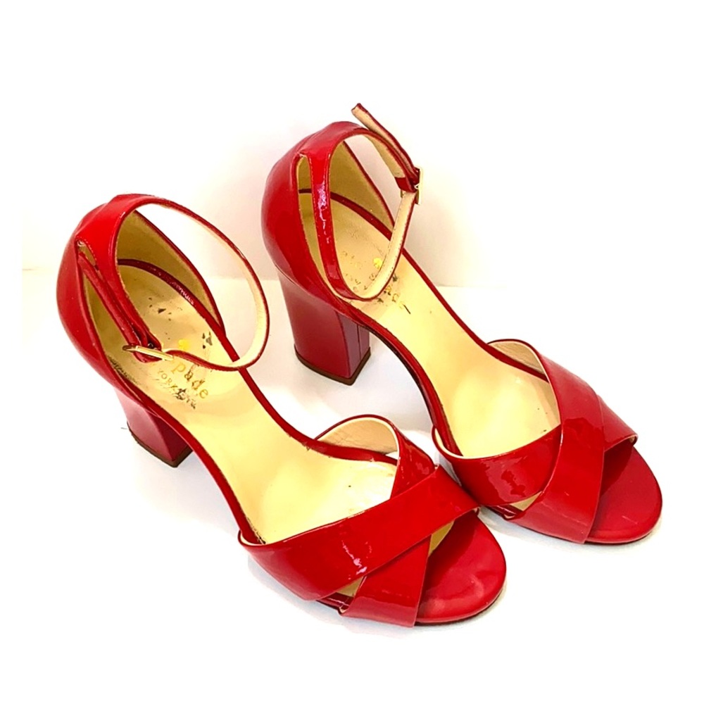 Size 5, Red, Kate Spade dress shoes